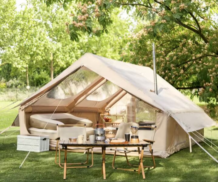 Leistungsanalyse und Verwendungshandbuch für aufblasbare Zelte